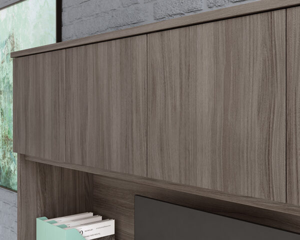 60" Desktop Hutch in Hudson Elm - Image 4