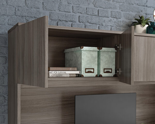 60" Desktop Hutch in Hudson Elm - Image 5