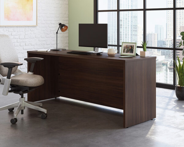 72" x 24" Commercial Desk in Noble Elm