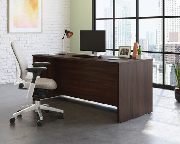 72" x 30" Commercial Desk in Noble Elm