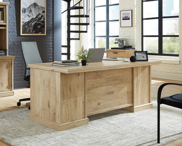 72" Commercial Executive Desk with Storage - Image 3