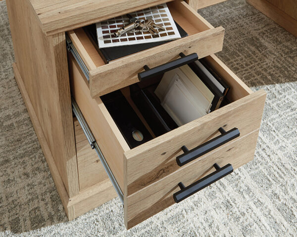 72" Commercial Executive Desk with Storage - Image 5