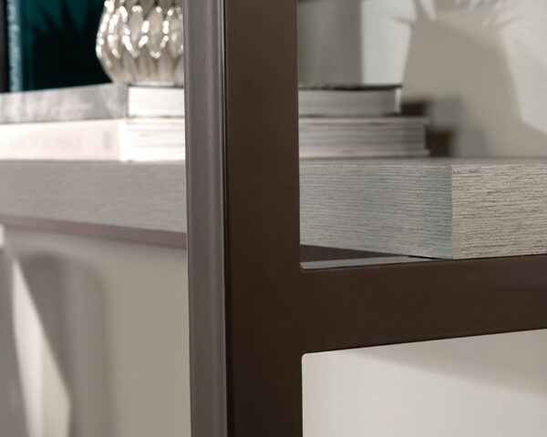 Modern Credenza Hutch in Mystic Oak Finish - Image 4