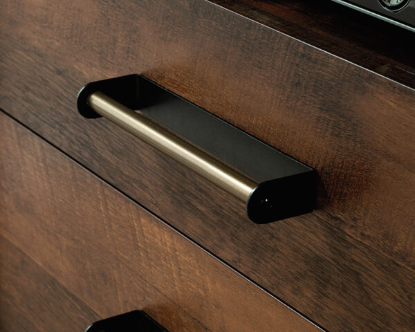 Modern Credenza Cabinet in Barrel Oak - Image 5