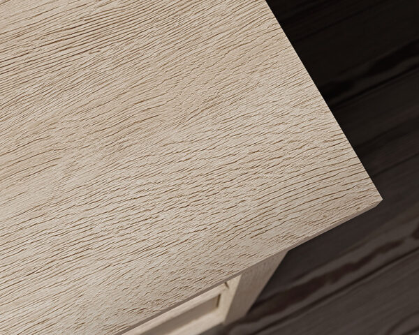 Single Pedestal Desk in Cascade Oak - Image 3