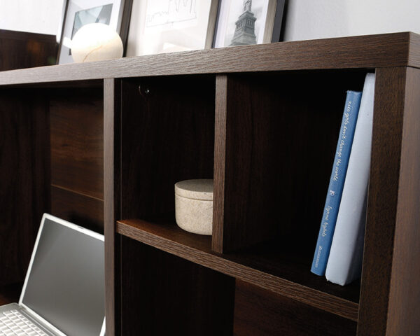 Office Desk Hutch in Spiced Mahogany - Image 3