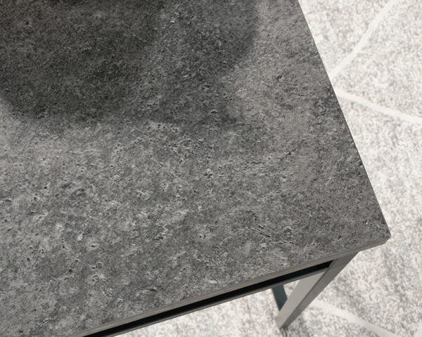 Writing Desk with Storage in Slate Gray - Image 3