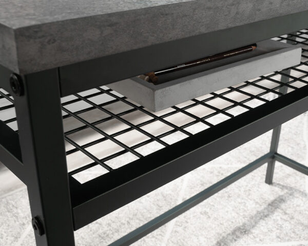 Writing Desk with Storage in Slate Gray - Image 5