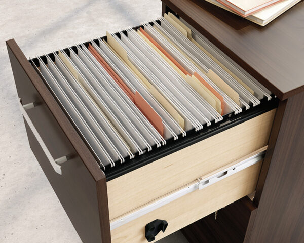 72" x 24" 2-File Single Ped Desk - Image 4