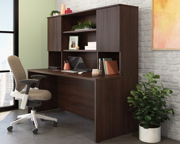 72" x 30" Desk With Hutch