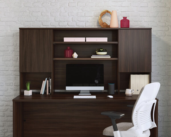 72" x 30" Desk With Hutch - Image 5