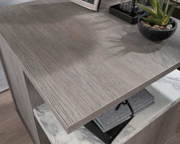 Contemporary Night Stand in Ashen Oak - Image 3