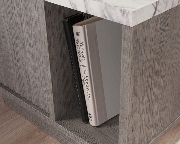 Contemporary Night Stand in Ashen Oak - Image 5