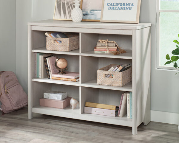 Cubby Storage Bookcase in Glacier Oak