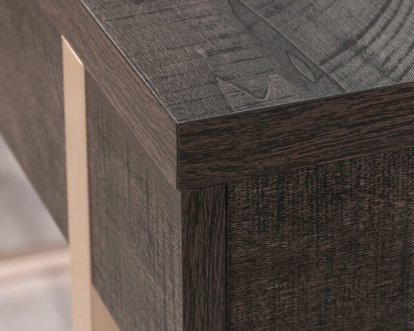 Wood & Metal Writing Desk in Blade Walnut - Image 3