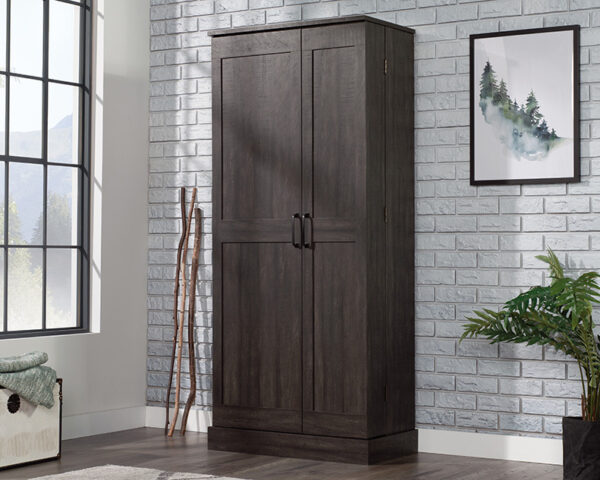 Two-Door Storage Cabinet in Blade Walnut