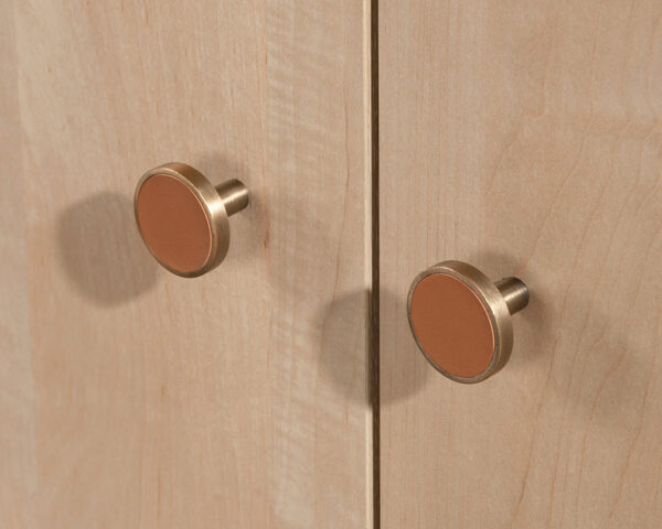 Two-Door Storage Cabinet in Natural Maple - Image 5