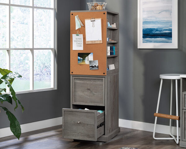 Craft Tower Organizer Cabinet in Mystic Oak - Image 2