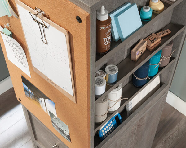 Craft Tower Organizer Cabinet in Mystic Oak - Image 5