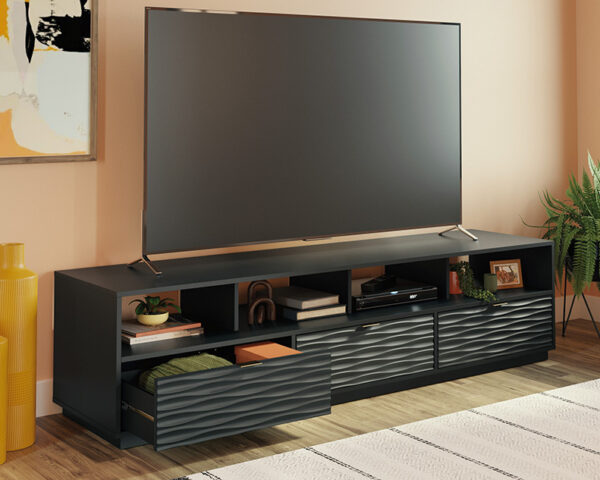 TV & Entertainment Credenza in Black - Image 2