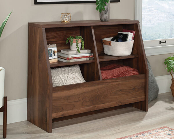 Bookcase Footboard in Grand Walnut