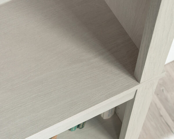 5-Shelf Display Bookcase in Glacier Oak - Image 2