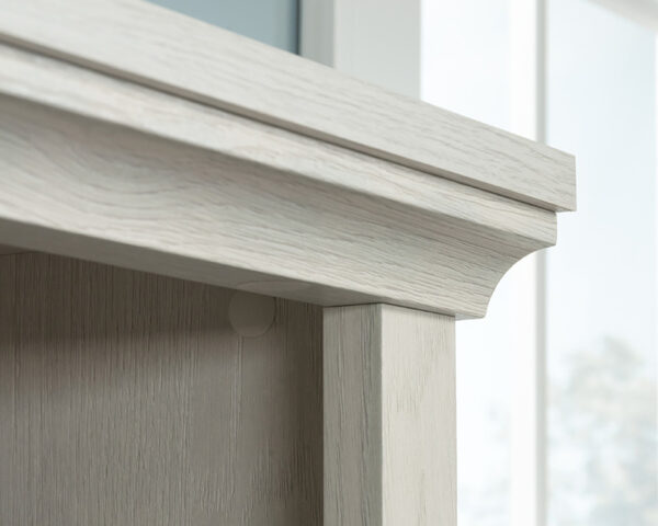 5-Shelf Display Bookcase in Glacier Oak - Image 3