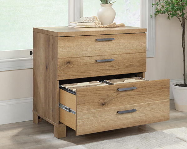 2-Drawer Lateral File Cabinet in Timber Oak - Image 2