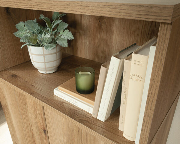Storage Cabinet with Doors in Timber Oak - Image 5