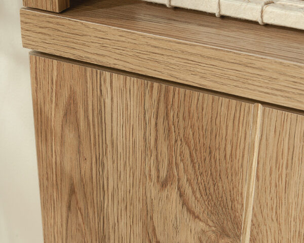 5-Shelf Bookcase with Doors in Timber Oak - Image 3