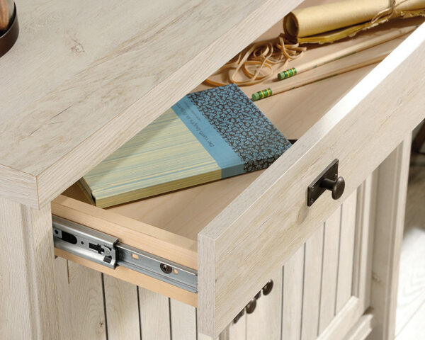 Library Base Cabinet with Hutch Bundle - Image 5